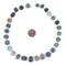 Circular - 8-11mm Roman Glass Beads, Genuine Glass Found in Afghanistan, Matte Glass Beads for Jewelry Making, The Bead Chest